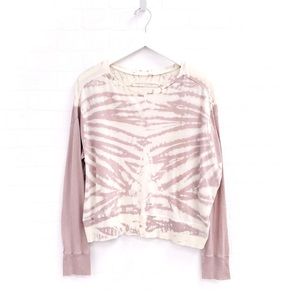 Raquel Allegra tie dye top - deep rose